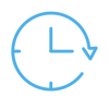 Icon_cyan_Zukunft, Ausblick, Zeit